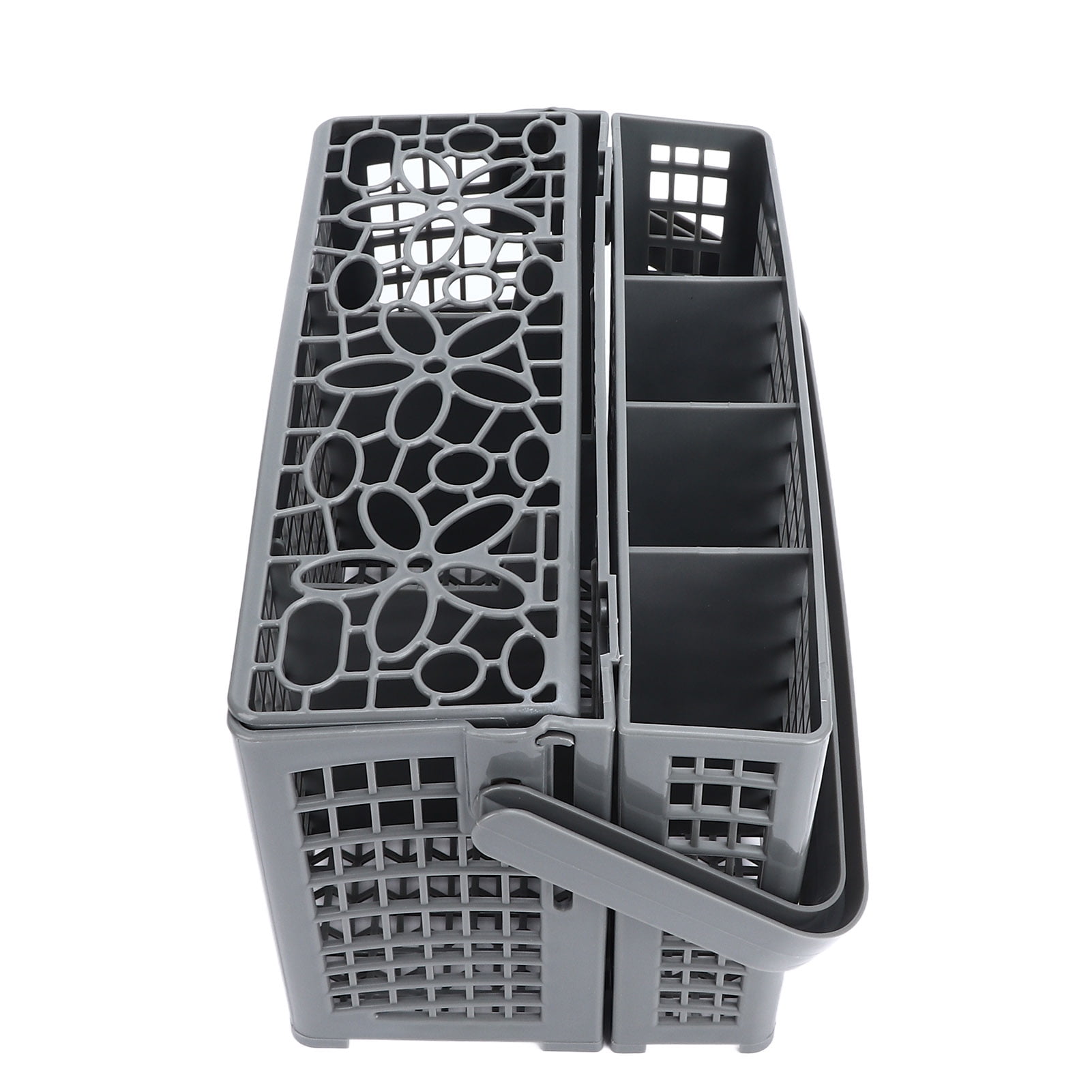 Dishwasher Silverware Basket, Racks Stacking Drawers Shelf Plastic Utensil Cutlery Holder Knives