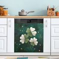 thumbnail image 1 of Dishwasher Sticker Magnetic Dishwasher Sticker Magnetic Decorative Sticker Refrigerator Sticker Dishwasher Decorative Stickers Beautiful Four-leaf Clovers, 1 of 6