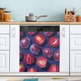 thumbnail image 1 of Dishwasher Sticker Magnetic Dishwasher Sticker Magnetic Decorative Sticker Refrigerator Sticker Dishwasher Decorative Stickers Plums and Plum Chunks, 1 of 6