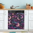 thumbnail image 1 of Dishwasher Sticker Magnetic Dishwasher Sticker Magnetic Decorative Sticker Refrigerator Sticker Dishwasher Decorative Stickers Purple Moon, 1 of 6