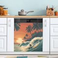 thumbnail image 1 of Dishwasher Sticker Magnetic Dishwasher Sticker Magnetic Decorative Sticker Refrigerator Sticker Dishwasher Decorative Stickers Surfer, 1 of 6