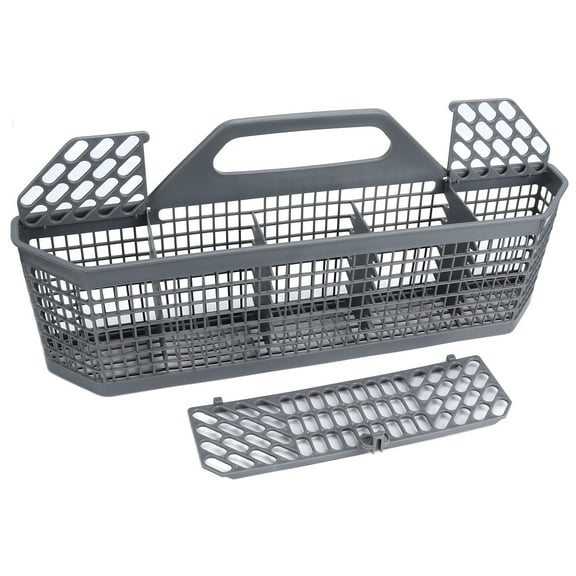 Dishwasher Storage Basket, Dishwasher Cutlery Silverware Basket Different Sized Holes Open Grid For Kitchen