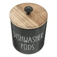 Dishwasher Storage Box Detergents Pod Container Desktop Round Washing