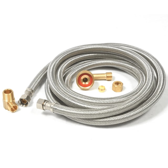 Dishwasher Water Hose Kit (10ft) Universal Fit to All Dishwasher