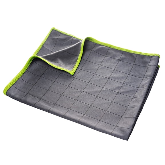 Dishwashing Cloth, Loetky Multi-Functional Dishwashing & Car Glass Cloth, Highly Absorbent, Resists Oil Sticking & Streaking, for Kitchen & Auto Care
