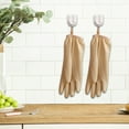 thumbnail image 1 of Dishwashing Gloves Waterproof Rubber Fleece Lined – Winter Warm, Non-Slip , Elastic Cuff, Durable PVC, 12.6" Long, Solid Color, Kitchen & Cleaning 2 Pack, 1 of 6