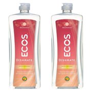 Moisturizing Liquid Dish Soap with Cleaning Power | Highly Dishwashing Liquid Soap Suitable as Dishwasher Soap in Grapefruit Scent - 25 FL OZ Per Bottle, 2 Bottles
