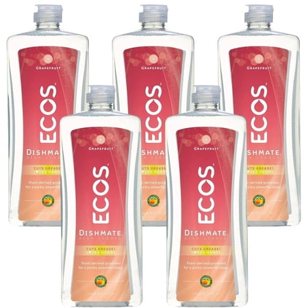 Dishwashing Liquid - 25 oz - Grapefruit Pack of 5