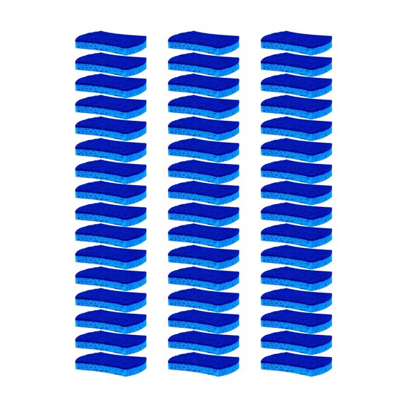 Dishwashing Scour Pad with Wiping and Textured Sections for Cleaning Plates, Cups, Pots, and Hard Kitchen Counters