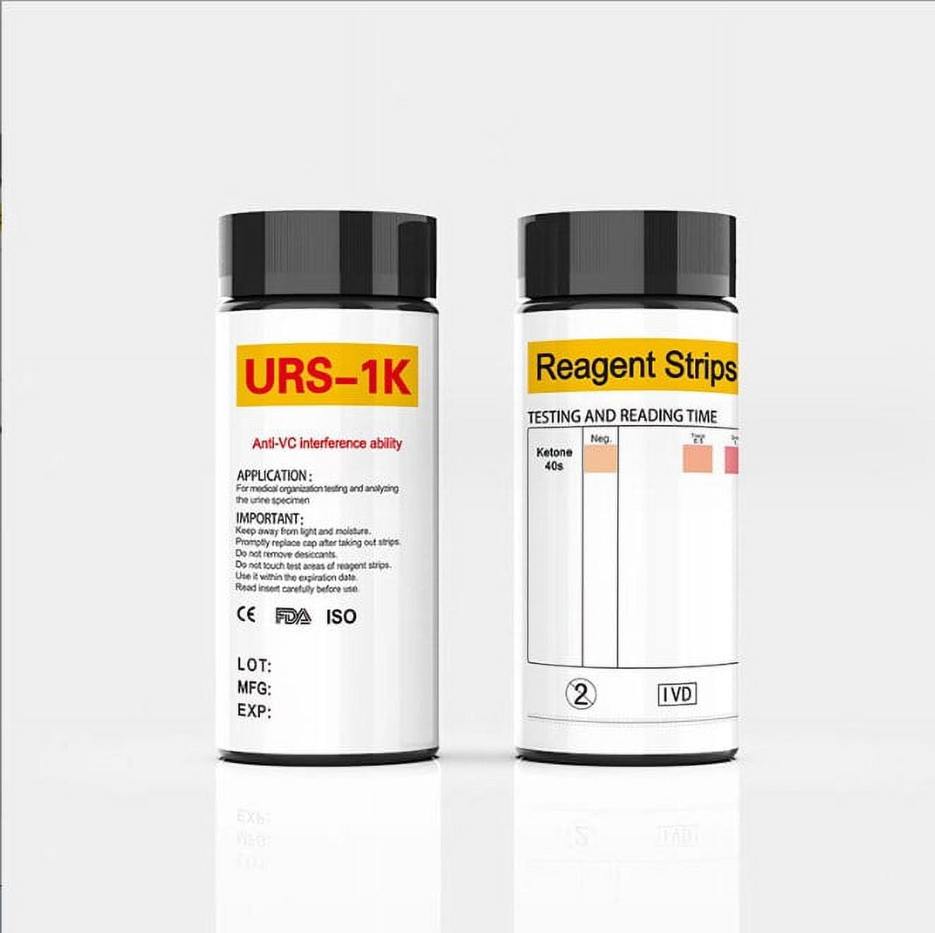 Disiflp 100Pcs Ketone Test Strips Home Ketosis Urinary Test Keto Strips