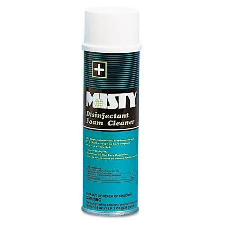 Disinfectant Foam Cleaner, Fresh Scent, 19 oz Aerosol Spray, 12/Carton Disinfectant Foam Cleaner, Fresh Scent, 19 oz Aerosol Spray, 12/Carton