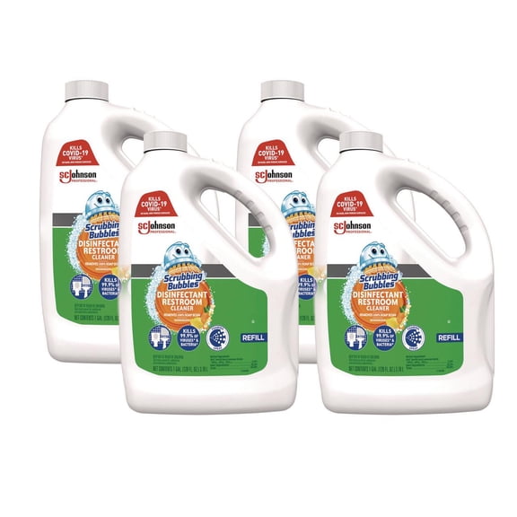 1 Gallon Disinfectant Restroom Cleaner - Citrus Scent (4/Carton)