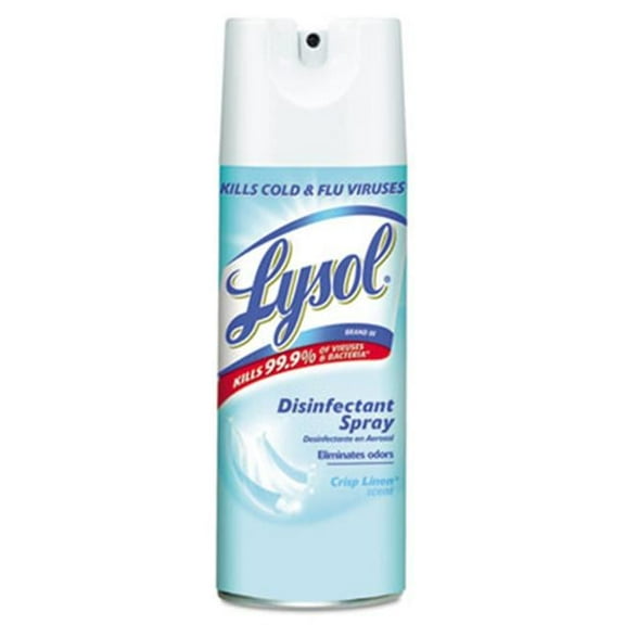 Disinfectant Spray- Crisp Linen- 12oz- Aerosol Can