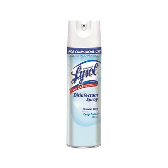 Disinfectant Spray Crisp Linen, 19 oz Aerosol Spray