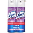 thumbnail image 1 of Disinfectant Spray, Sanitizing and Antibacterial Spray, For Disinfecting and Deodorizing, Lavender & Cotton Blossom Scent, 19 Oz (), 1 of 1