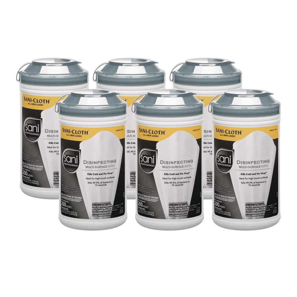 Sani Active Alcohol Free Wipes 200
