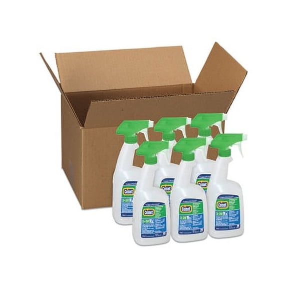 Disinfecting-Sanitizing Bathroom Cleaner 32 oz Trigger Spray Bottle, 6/Carton