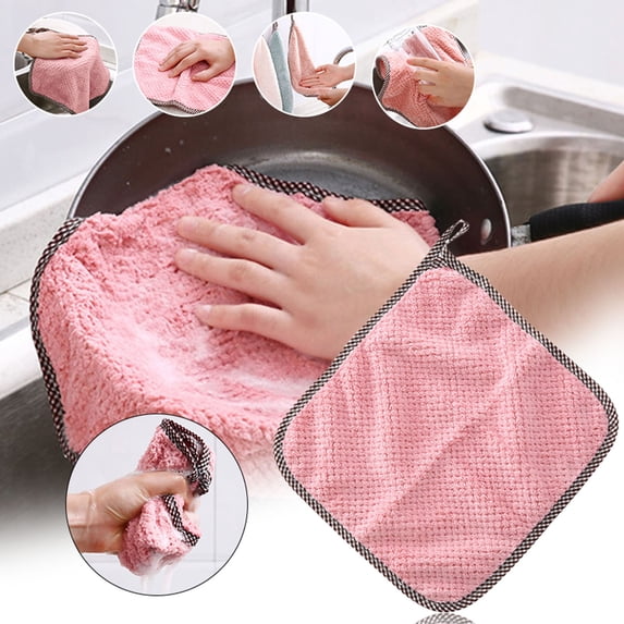 Disinfecting Wipes,Daily Rag TowelDish Kitchen Cloth Dish OilCleaning Non Stick ClothKitchen Cleaning Supplies