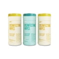 thumbnail image 1 of Disinfecting Wipes Fresh/Lemon, 7 x 8, 35 Wipes/Canister, 3 Canisters/Pack, 1 of 3