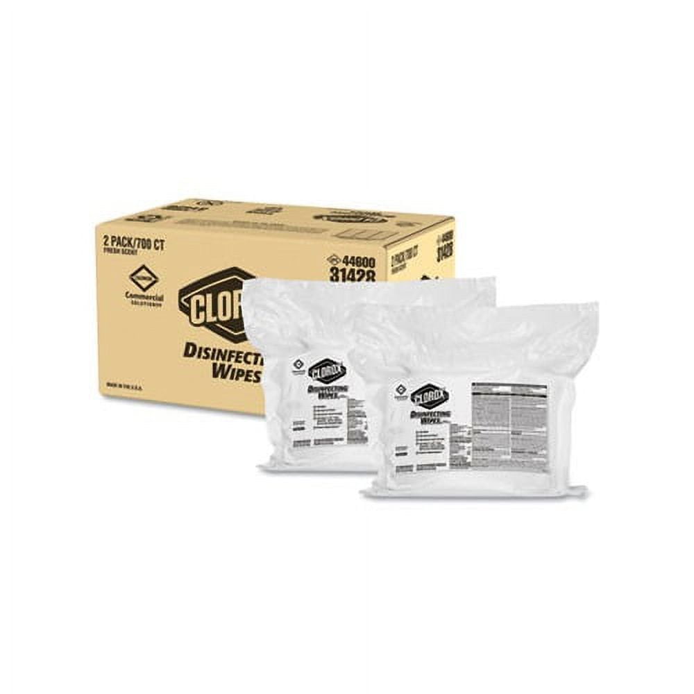 Disinfecting Wipes Fresh Scent, 7 x 8, 700/Bag Refill, 2/Carton