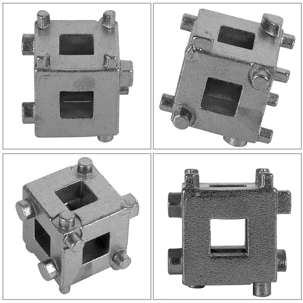 Disk Brake Caliper Piston Tool, 3/8" Car Rear Disc Brake Piston Retractor Tool Wind Back