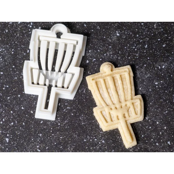 Disk Golf Basket Frolf Cookie Cutter 3D Printed