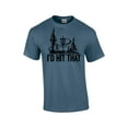 thumbnail image 1 of Disk Golf Funny I'd Hit That Mens Short Sleeve T-shirt Graphic Tee-Indigo-large, 1 of 4