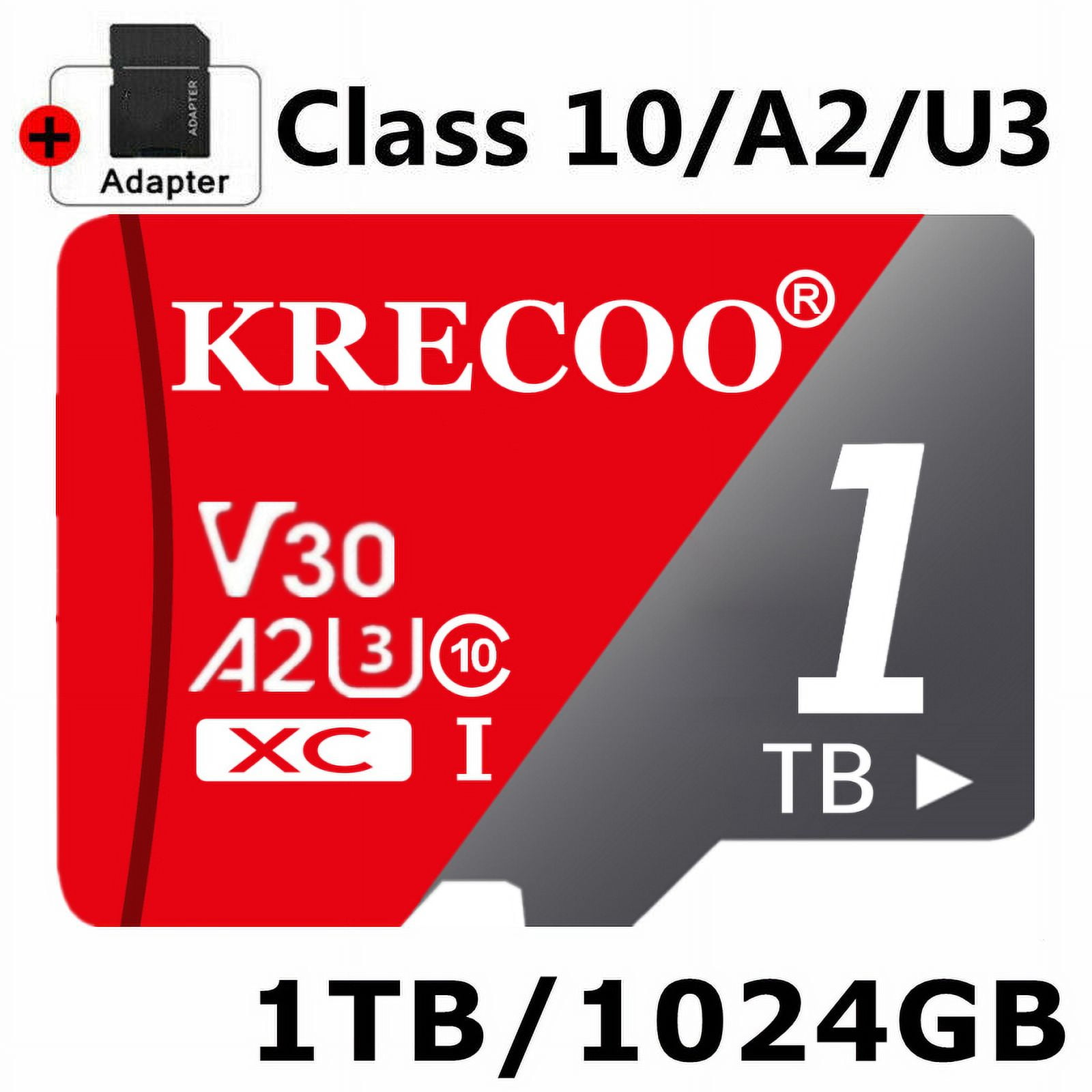 2 Pack Scheda Di Memoria 32GB Con Adattatore, Classe 10 UHS-I A1