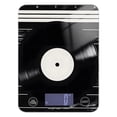 thumbnail image 1 of Disk Music Food Scale Digital Kitchen Scale Waterproof Tempered Glass Tare Function 11 lb for Baking Cooking Meal Prep, 1 of 7