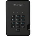 thumbnail image 1 of DiskAshur2 500 GB Portable Rugged Hard Drive - 2.5 in. External - TAA Compliant - Thin Client Device Supported - USB 3.2 Type A - 160 MB-s Maximum Read Transfer Rate, Black, 1 of 1