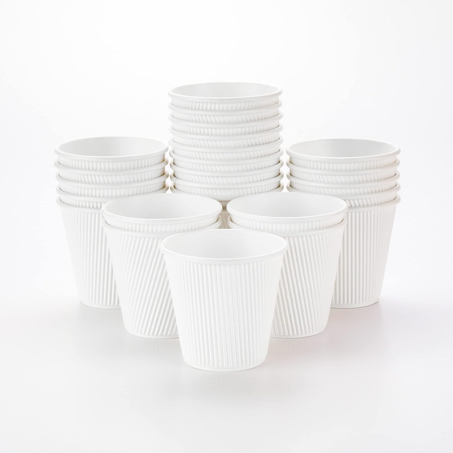 Diska NuLife 16Oz Ripple Insulated Kraft Paper Cups – Coffee/Tea Hot ...