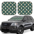thumbnail image 1 of Disketp 2 Piece Cute Shiba Pattern Windshield Sunshades,Folding Windshield Sun Shade For Car Suv Trucks Sedan,Blocks Uv Rays Sun Visor Protector-Large, 1 of 7