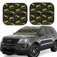 thumbnail image 1 of Disketp 2 Piece Monster Truck1 Pattern Windshield Sunshades,Folding Windshield Sun Shade For Car Suv Trucks Sedan,Blocks Uv Rays Sun Visor Protector-Small, 1 of 7