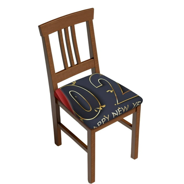 Disketp 2025 New Year 2 for Square Chair Cushion Covers for Hotel, Bedroom, Office,Machine