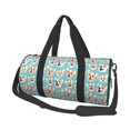 thumbnail image 1 of Disketp 45l Foldable Duffel Bag,Water-Resistant Sports Gym Bag,Portable Weekender Bag Lightweight For Travel,Fitness And Camping-Cute Corgi Head, 1 of 8