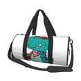 thumbnail image 1 of Disketp 45l Foldable Duffel Bag,Water-Resistant Sports Gym Bag,Portable Weekender Bag Lightweight For Travel,Fitness And Camping-Cute Dinosaur, 1 of 8