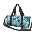 thumbnail image 1 of Disketp 45l Foldable Duffel Bag,Water-Resistant Sports Gym Bag,Portable Weekender Bag Lightweight For Travel,Fitness And Camping-Flying Swallows, 1 of 8