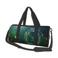 thumbnail image 1 of Disketp 45l Foldable Duffel Bag,Water-Resistant Sports Gym Bag,Portable Weekender Bag Lightweight For Travel,Fitness And Camping-Jelly Fish, 1 of 1