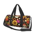 thumbnail image 1 of Disketp 45l Foldable Duffel Bag,Water-Resistant Sports Gym Bag,Portable Weekender Bag Lightweight For Travel,Fitness And Camping-Sunflowers Mushrooms, 1 of 1
