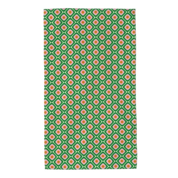 Disketp 60s And 70s Style Print Bathroom Towels,Cotton Towel,Soft Towels For Kitchen And Bath