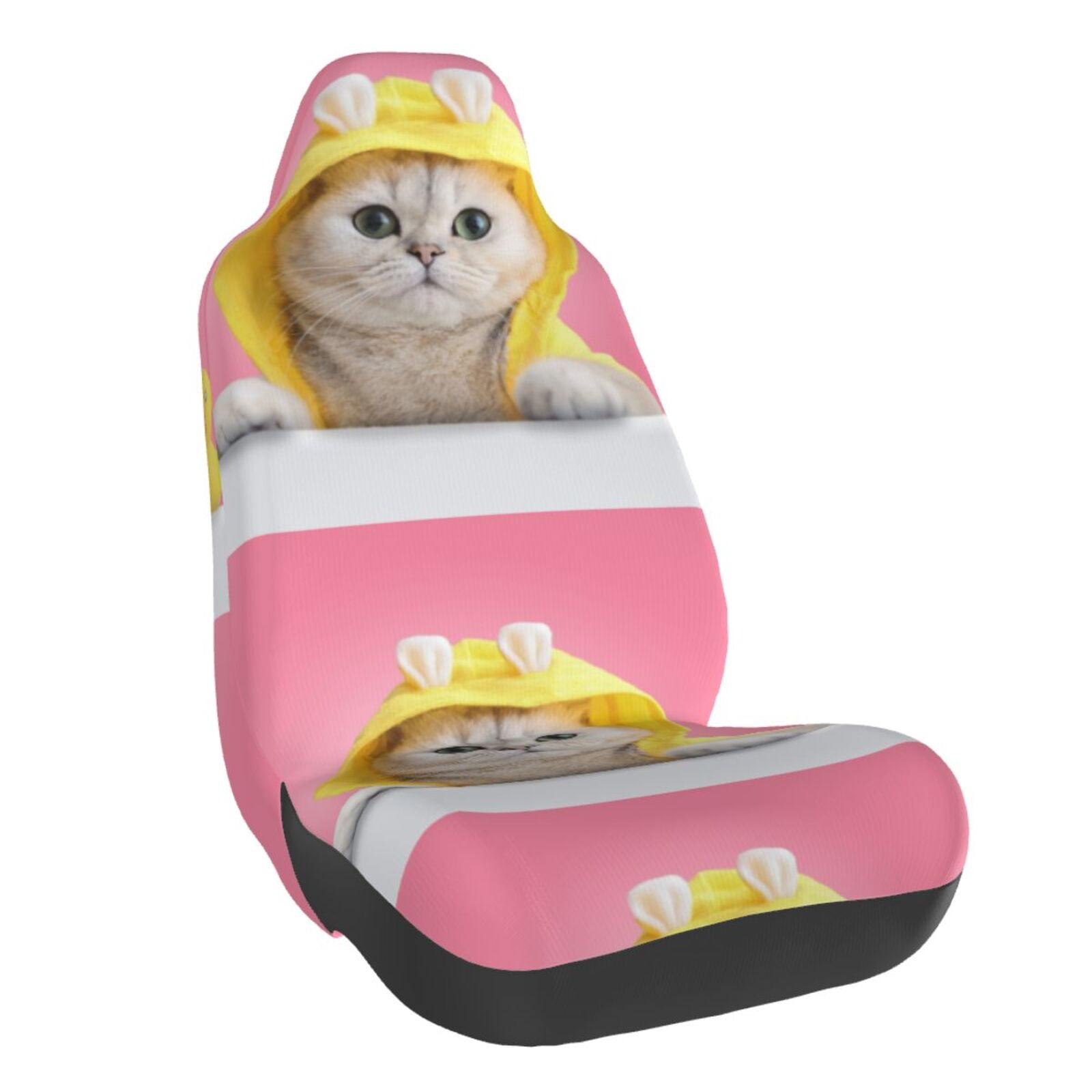 Cat Style Print Car Seat Covers