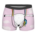 thumbnail image 1 of Disketp Aerial Yoga For Unicorn Men'S Boxer Briefs,Soft And Breathable Cotton Underwear With Comfortflex Waistband, 1 of 9