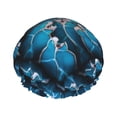 thumbnail image 1 of Disketp Agave Cactu Shower Caps,Reusable Shower Cap For Women, Double Layer Waterproof Hair Cap, Large Size For All Hair Lengths,For Girls Spa Home Salon Use, 1 of 9