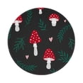 thumbnail image 1 of Disketp Amanita Mushroom Small Mouse Pad 7.9x7.9 Inches,Washable Round Mousepad For Office Laptop Computer,Non-Slip Rubber Base Mouse Pads For Wireless Mouse, 1 of 8