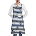 thumbnail image 1 of Disketp Anchors And Steering Wheel Kitchen Apron with adjustable Aprons for Women with Pockets Cooking Powder Pink Apron, 1 of 7