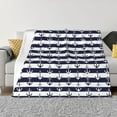thumbnail image 1 of Disketp Anchors Flannel Blankets - Thick and Warm Blanket for Winter, Soft Fuzzy Plush King Blanket for All Seasons40"x30", 1 of 6