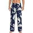 thumbnail image 1 of Disketp Angry Shark Men'S Pajama Pants - Ultra Soft Fleece Sleep And Lounge Pants (Size: S-Xxl), 1 of 9