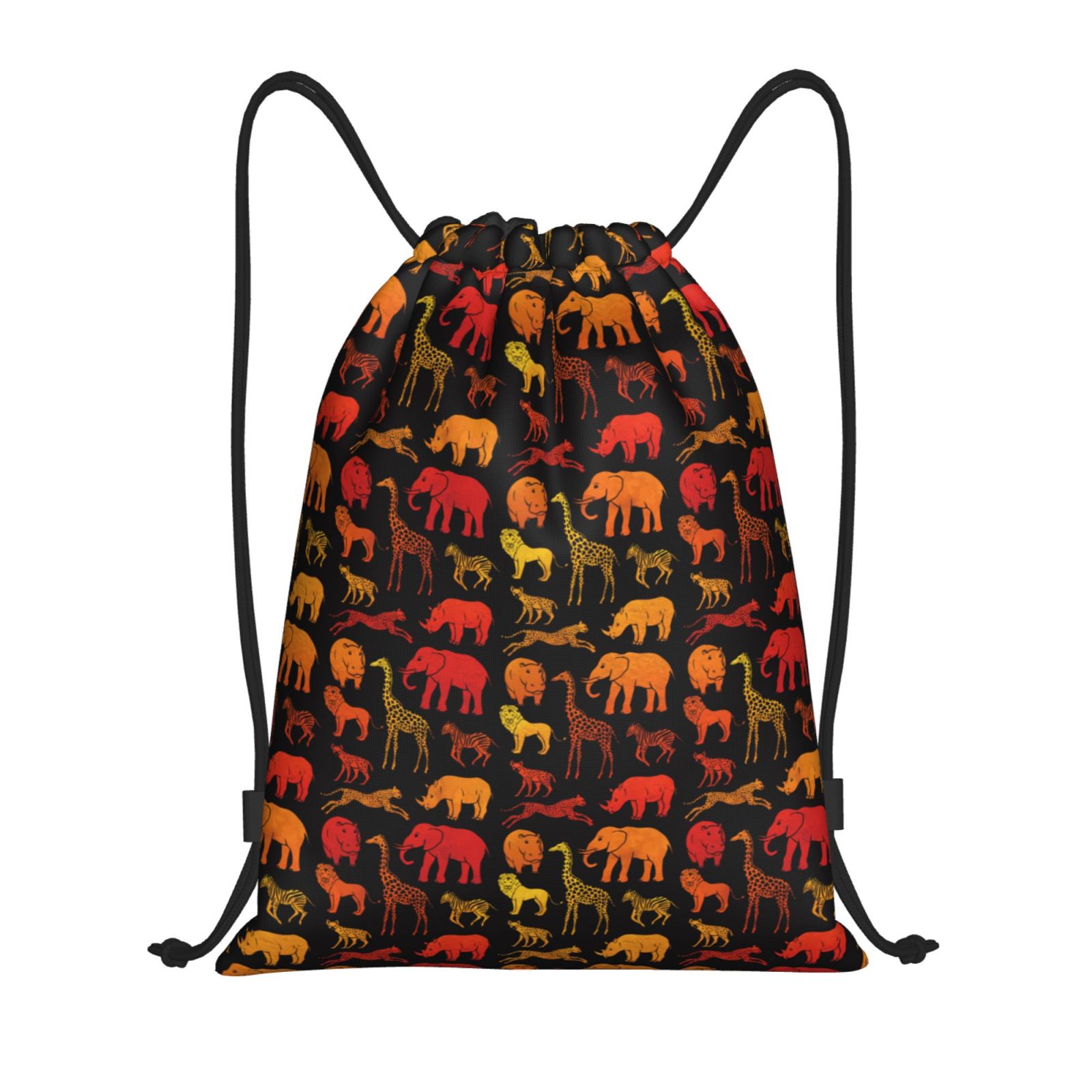Disketp Animal Drawstring Backpack Drawstring Gym Bags Draw String Bags