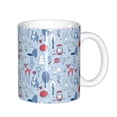 thumbnail image 1 of Disketp Animal Large Coffee Mug with Handle Tea Cup Novelty Coffee Cup for Men Women Office Work, 1 of 6