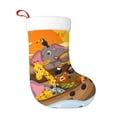 thumbnail image 1 of Disketp Animals on Noah's Ark1 Christmas Stockings, Xmas Stocking for Family Holiday Season Décor, Personalized Holiday Indoor Decorations, 1 of 7